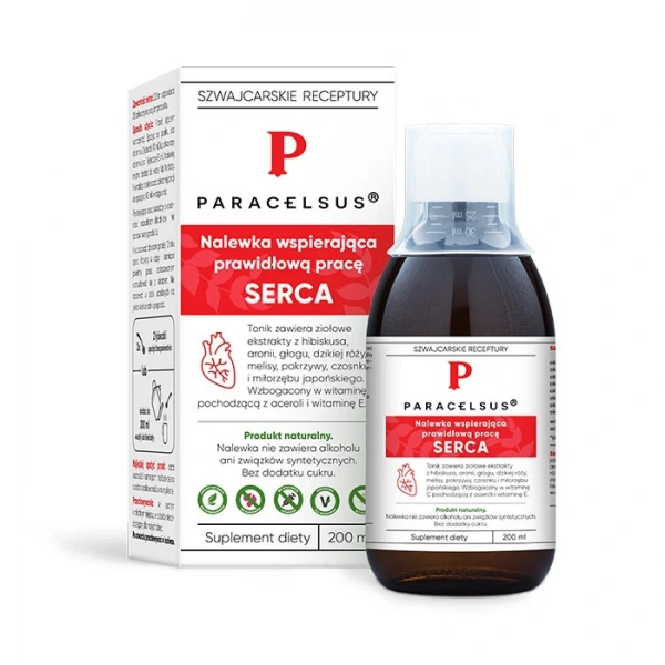 Aura Herbals Nalewka Paracelsusa: Prawidłowa praca serca 200ml