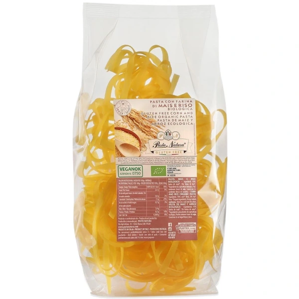 Pasta natura makaron (kukurydziano  ryżowy) tagliatelle bezglutenowy bio 250 g