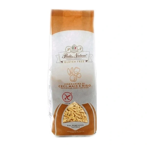 Pasta natura makaron proteinowy (z ciecierzycą) risoni bezglutenowy bio 250 g