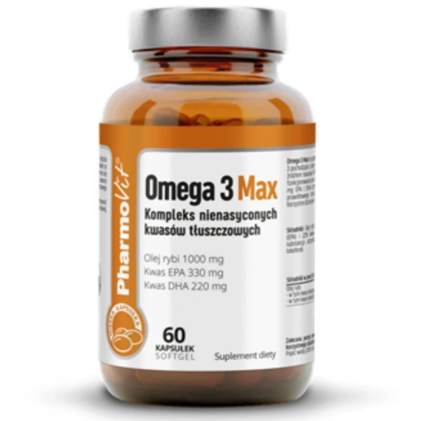 Pharmovit Omega 3 Max 60 kapsułek softgel