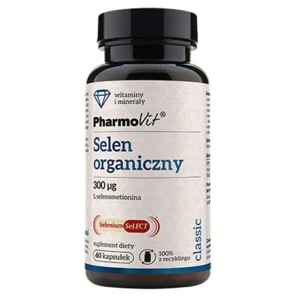 Pharmovit Selen organiczny 300 μg 60 kapsułek