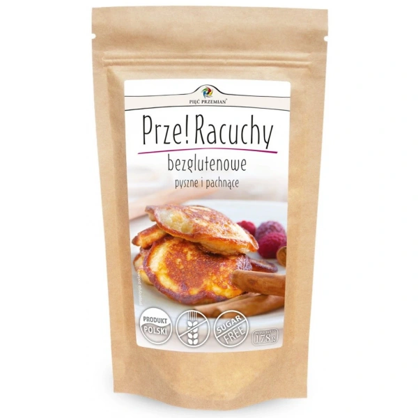 Pięć przemian mieszanka na racuchy owsiane bez dodatku cukrów bezglutenowa 178 g
