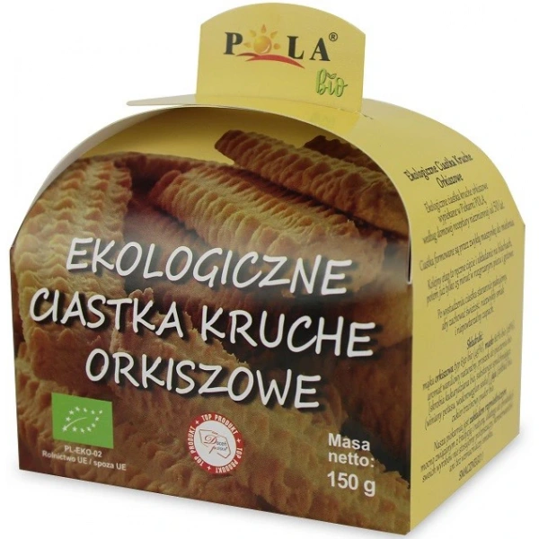 Pola ciastka kruche orkiszowe bio 150 g