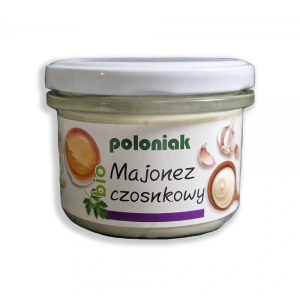 Poloniak majonez czosnkowy bio 200 ml