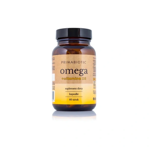 PrimaBiotic Omega 3 + Witamina D3 60 kapsułek