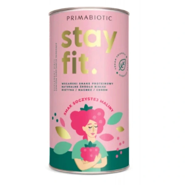 PrimaBiotic Stay Fit o smaku soczystej maliny 500g