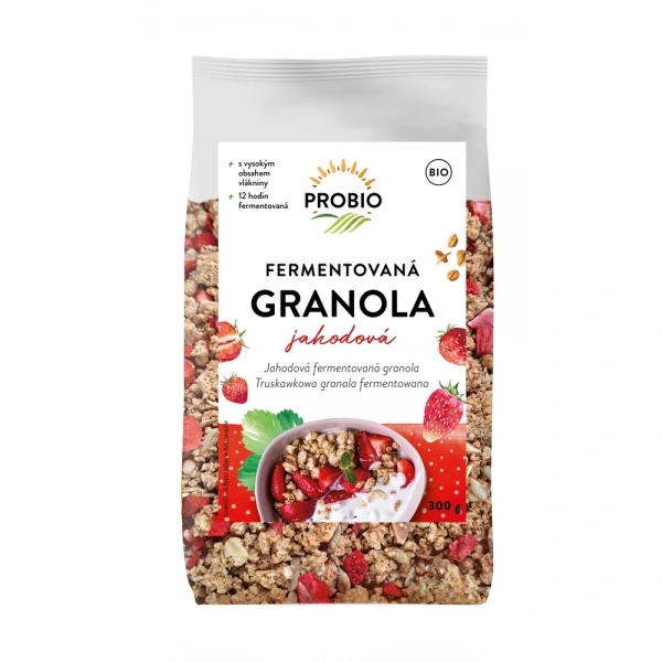 Probio granola truskawkowa fermentowana bio 300 g