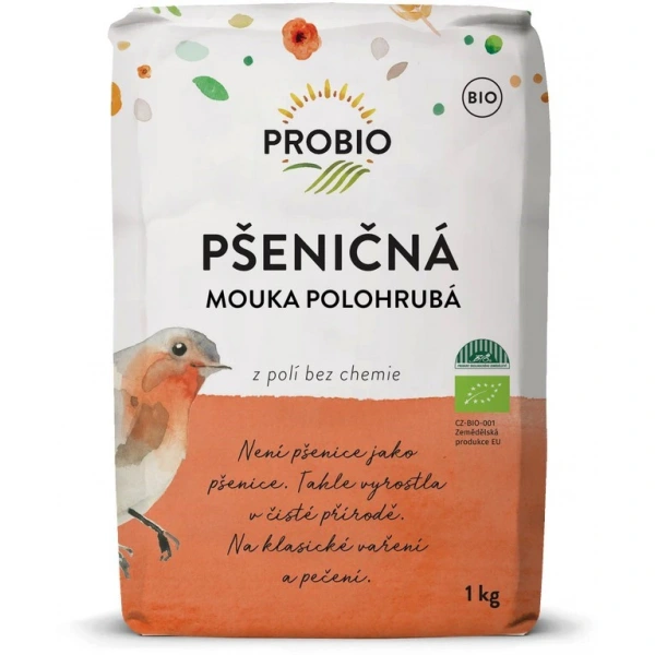 Probio mąka pszenna krupczatka typ 450 bio 1 kg