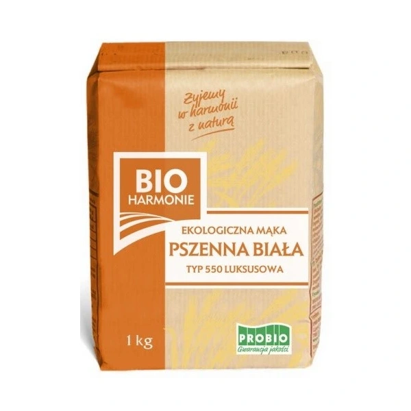 Probio mąka pszenna luksusowa typ 550 bio 1 kg