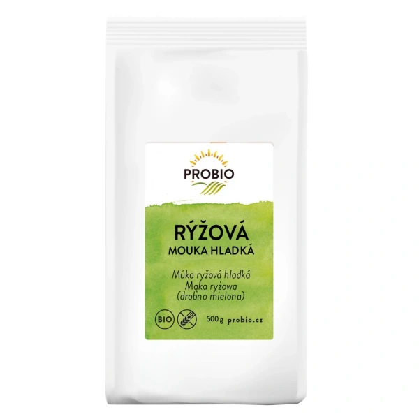 Probio mąka ryżowa drobno mielona bezglutenowa bio 500 g