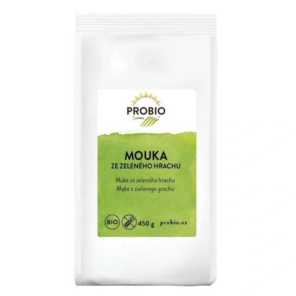 Probio mąka z zielonego groszku bezglutenowa bio 450 g