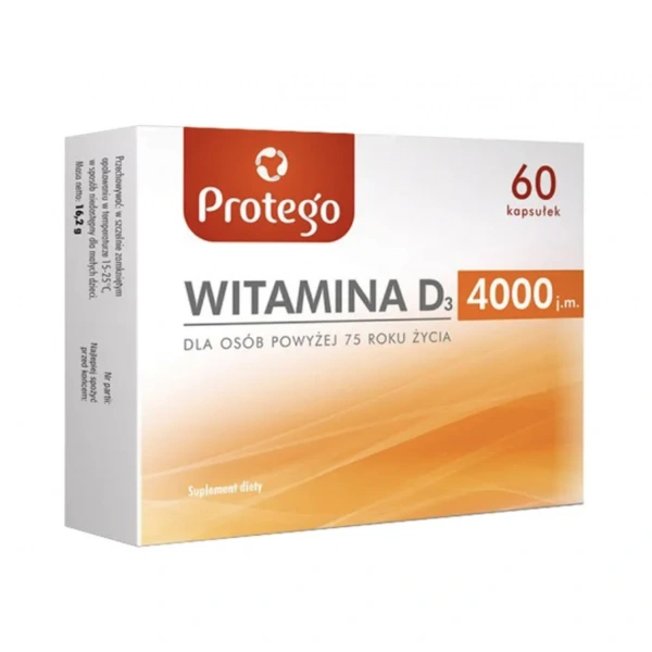 Protego Witamina D 4000 60 kapsułek