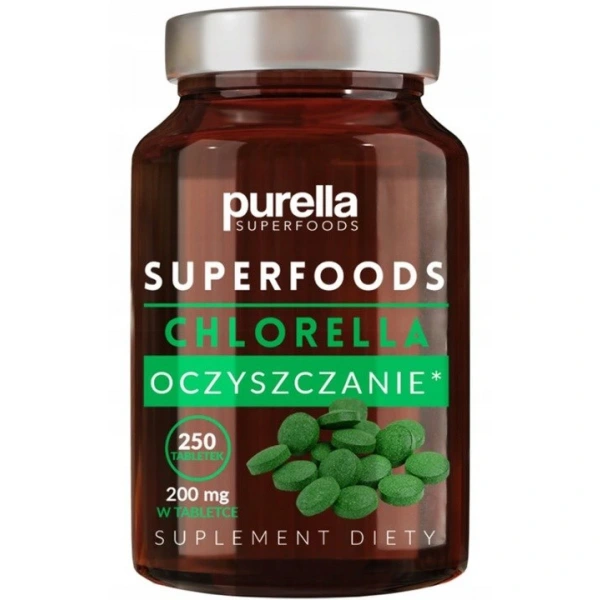 Purella Chlorella 250 tabletek