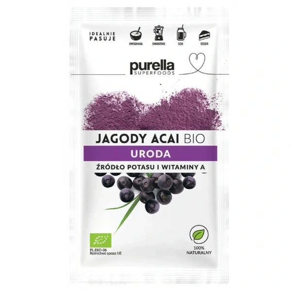 Purella Superfoods Jagody ACAI BIO 21 g