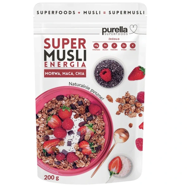 Purella Superfoods SuperMusli Energia 200 g