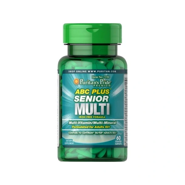 Puritan's Pride ABC Plus Senior Multi Multiwitamina dla seniorów 60 tabletek