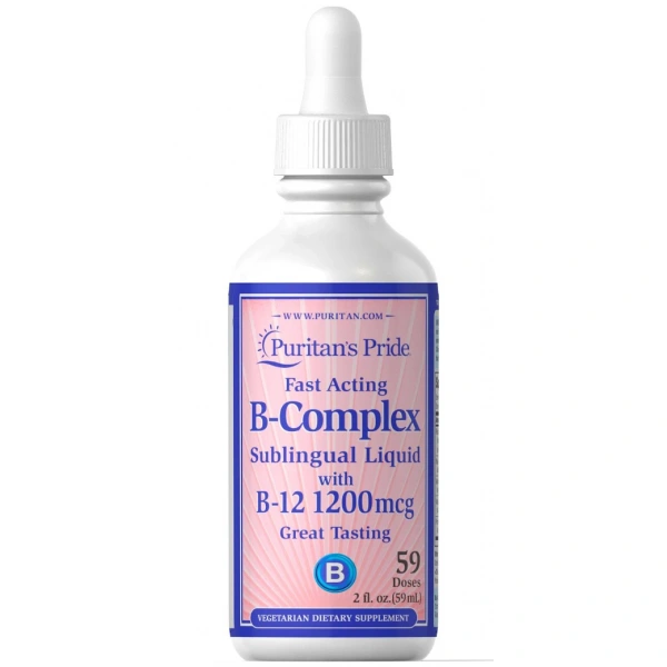 Puritan's Pride B-complex krople podjęzykowe 59ml