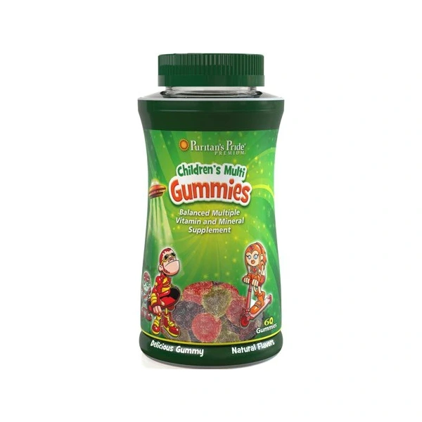 Puritan's Pride Children's Multi Gummies żelki multiwitaminowe dla dzieci 60 żelek
