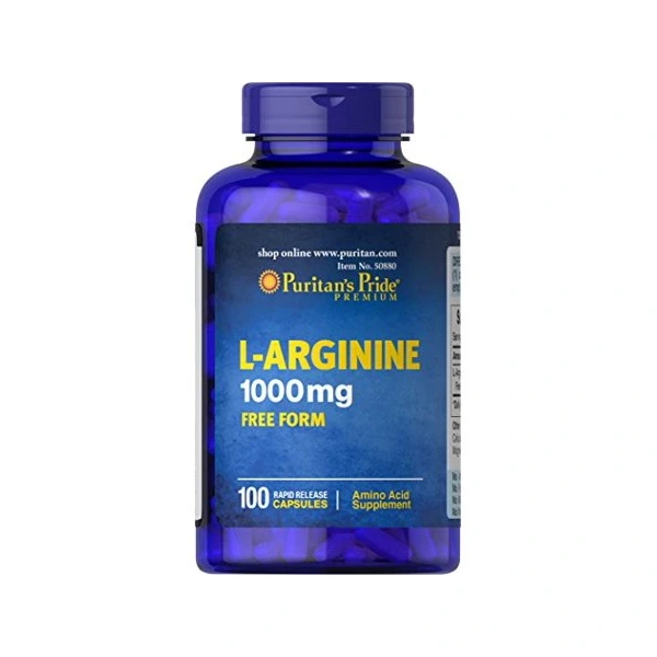 Puritan's Pride L-Arginine 1000mg 100 kapsułek