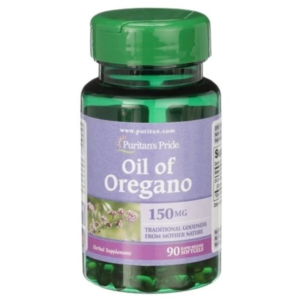 Puritan's Pride Oil of oregano olejek z oregano 90 kapsułek miękkich