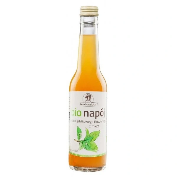 REMBOWSCY Napój z soku jabłkowego z miętą  BIO 275 ml