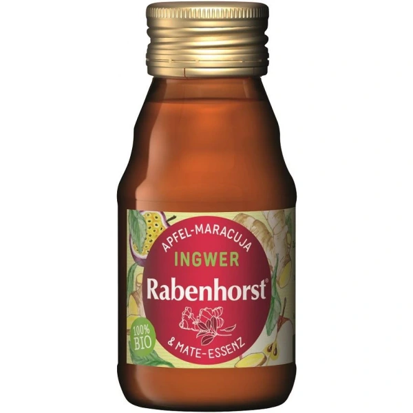 Rabenhorst BIO Shot jabłko-marakuja z imbirem 60 ml