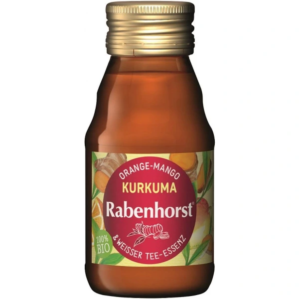 Rabenhorst BIO Shot pomarańcza, mango z kurkumą 60 ml