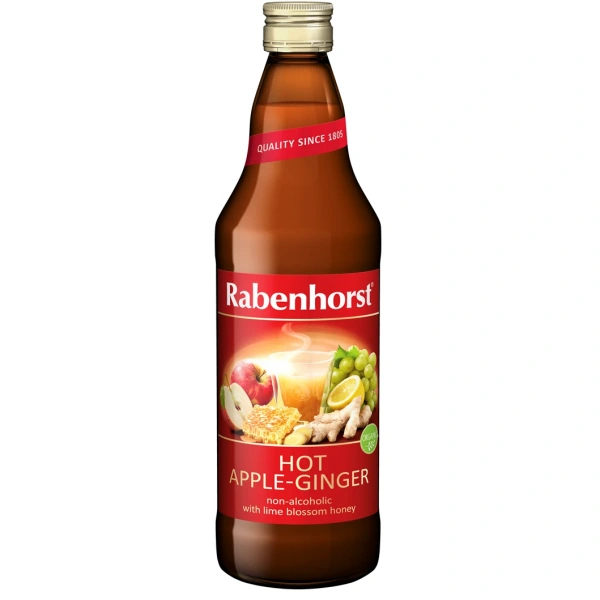 Rabenhorst grzaniec bezalkoholowy jabłko  imbir  miód lipowy bio 750 ml