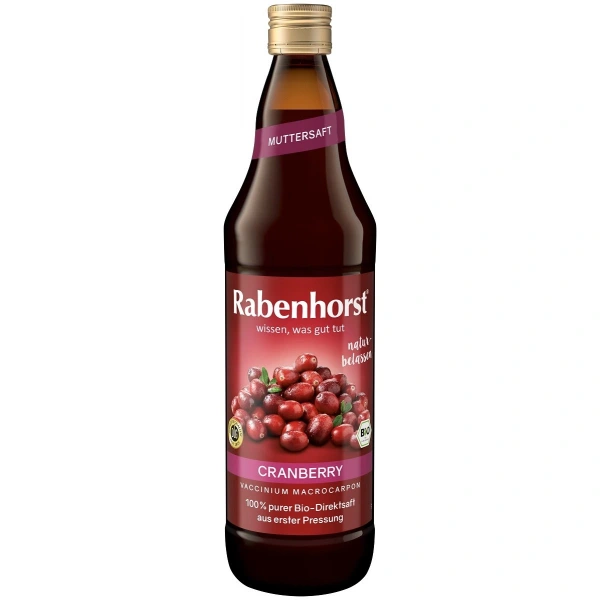 Rabenhorst sok z żurawiny nfc bio 750 ml