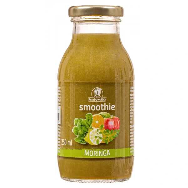 Rembowscy smoothie jabłko  banan  pomarańcza  szpinak  moringa 250 ml