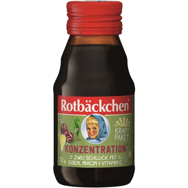 Rotbackchen shot owocowy z żelazem, witaminą c i niacyną 60 ml