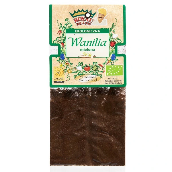 Royal brand wanilia bourbon mielona bio 5 g