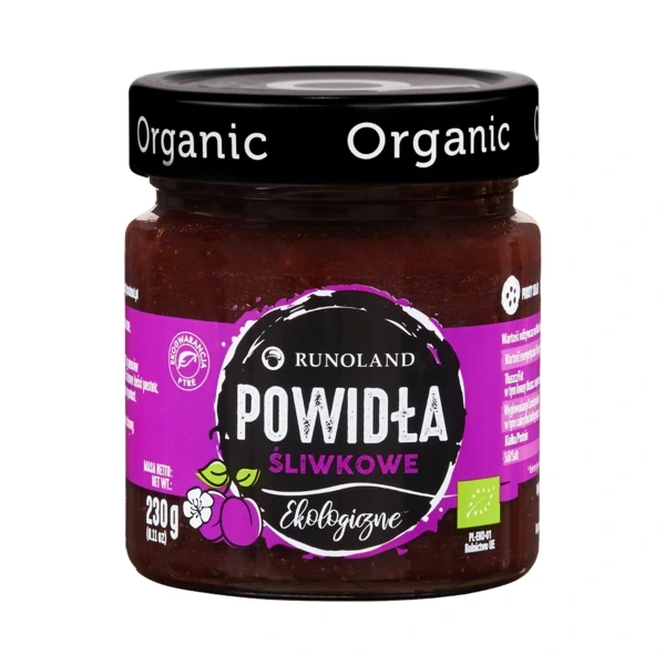 Runoland powidła śliwkowe bio 230 g