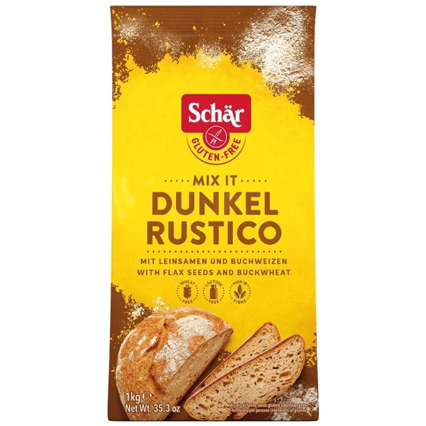 SCHAR Brot mix dunkel- mąka na chleb razowy BEZGL. 1 kg