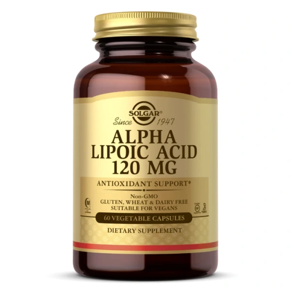 SOLGAR Alpha Lipoic Acid 120 mg (60 kaps.)