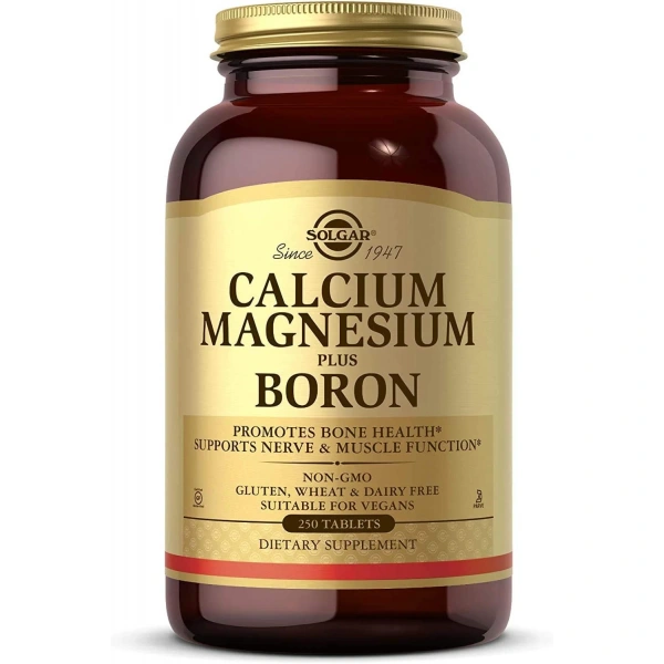 SOLGAR Calcium Magnesium plus Boron (250 tabl.)