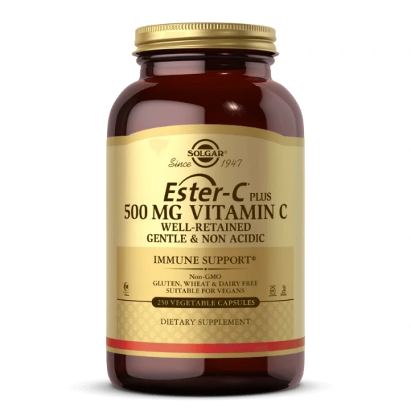 SOLGAR Ester C Plus - Witamina C 500 mg (250 kaps.)