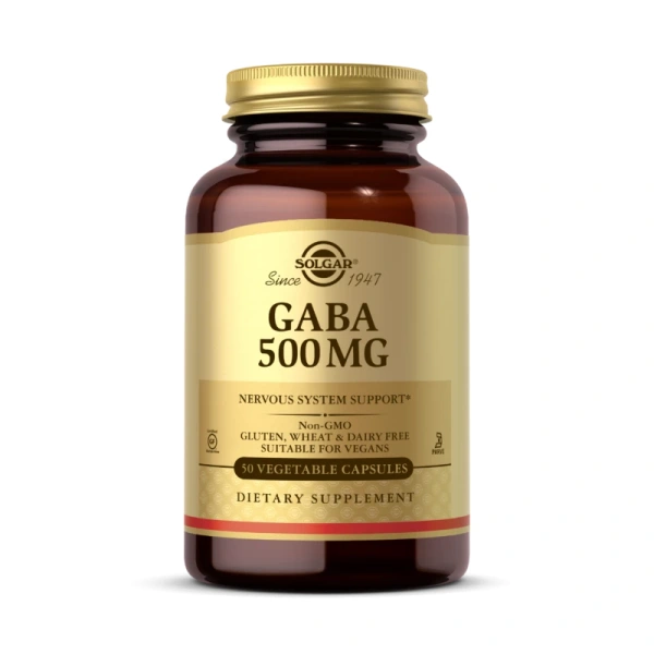 SOLGAR GABA 500 mg (50 kaps.)