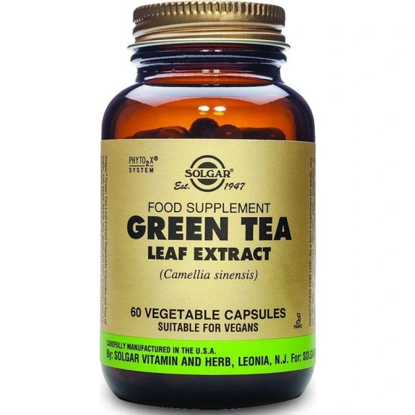 SOLGAR Green Tea Leaf Extract (60 kaps.)