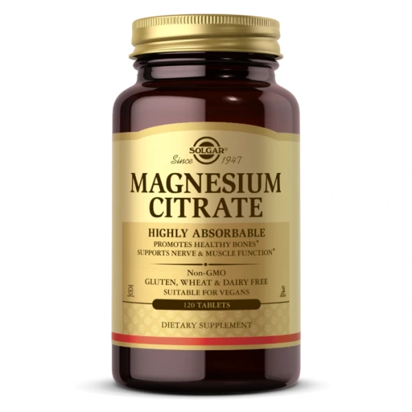 SOLGAR Magnesium Citrate (120 tabl.)