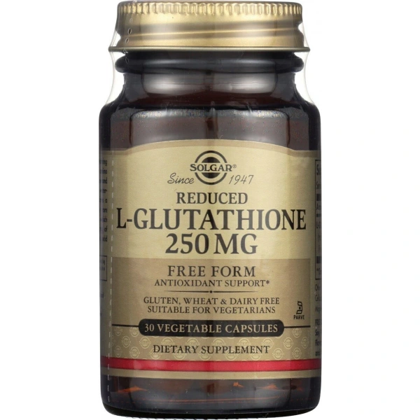 SOLGAR Reduced L-Glutathione 250 mg (30 kaps.)