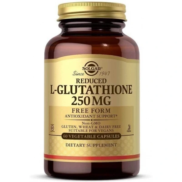 SOLGAR Reduced L-Glutathione 250 mg (60 kaps.)