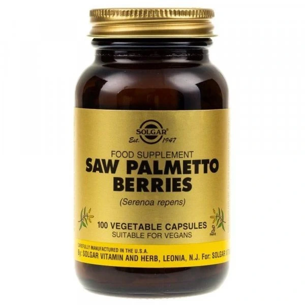 SOLGAR Saw Palmetto Berries - Palma Sabalowa (100 kaps.)