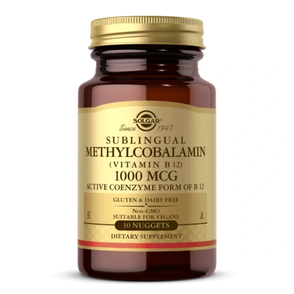 SOLGAR Sublingual Methylocobalamin (Vitamin B12) 1000 mcg (30 tabl.)