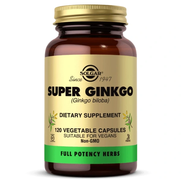 SOLGAR Super Ginkgo (120 kaps.)