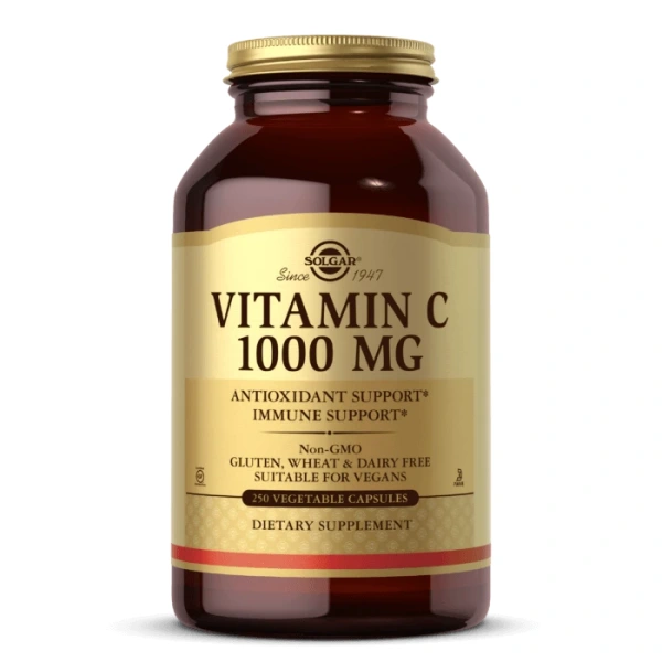 SOLGAR Vitamin C 1000 mg (250 kaps.)