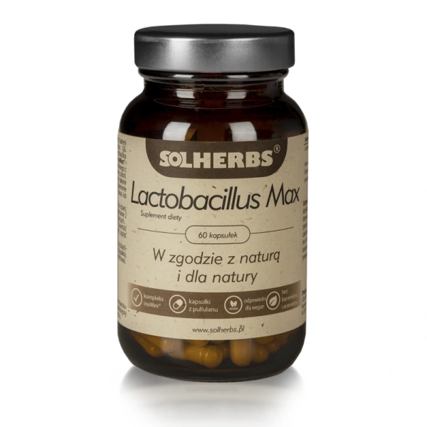 SOLHERBS Lactobacillus Max 60 kapsułek