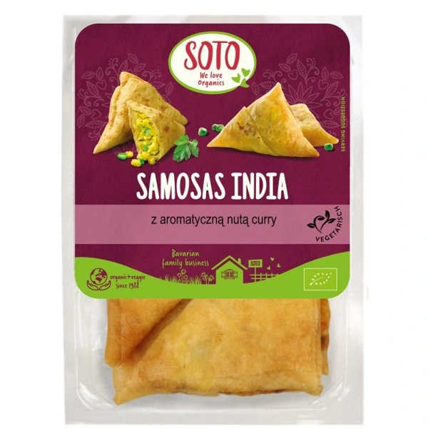 SOTO Samosy wegetariańskie BIO 250 g
