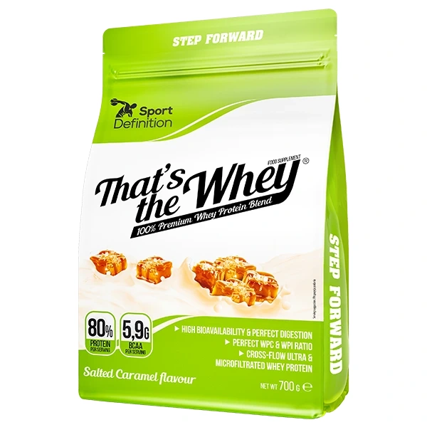 Sport Definition That's The Whey 700g o smaku słonego karmelu