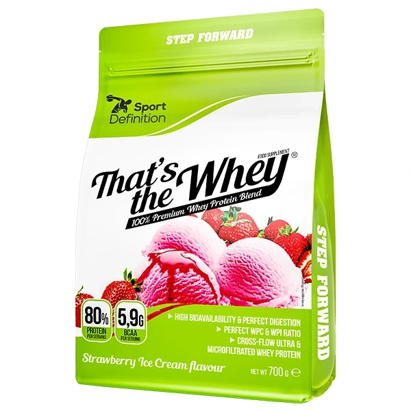 Sport Definition That's The Whey 700g o smaku truskawkowym